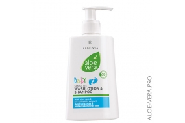 Aloe Vera Baby 30% детский шампунь-гель для чувствительной кожи (Германия, LR) купить